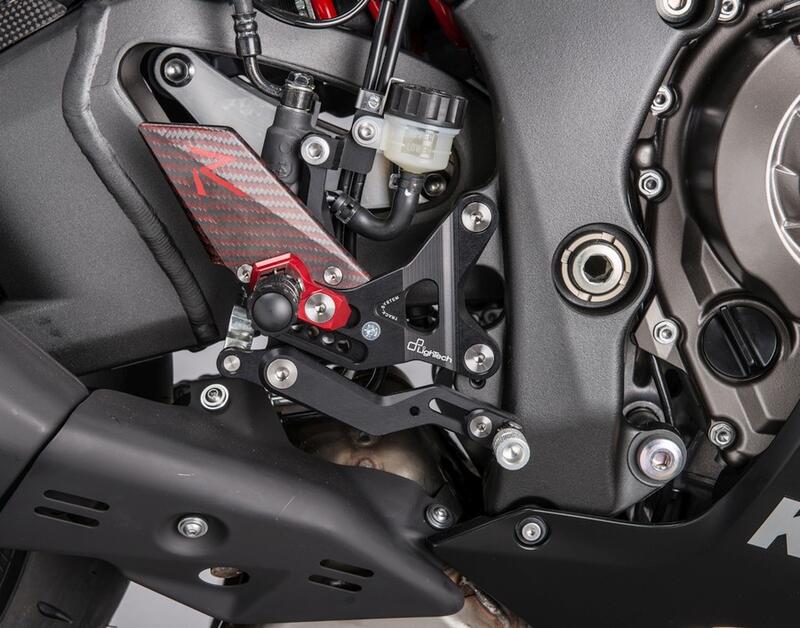 Adjustable Rear Sets With Fixed Foot Pegs for Kawasaki Naturale